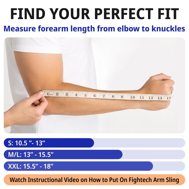 Arm Sling Shoulder Immobilizer for Men and Women - Shoulder Injury – Breathable Mesh with Thumb Loop, Padded Strap & Phone Pocket – Adjustable Support for Rotator Cuff, Dislocation, Fracture, Post-Surgery (Breathable Mesh, X-Large)