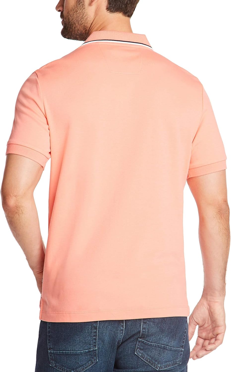 Nautica Classic Fit Polo Shirt - Short Sleeve Dual Tipped Collar | Stylish Comfort for Men