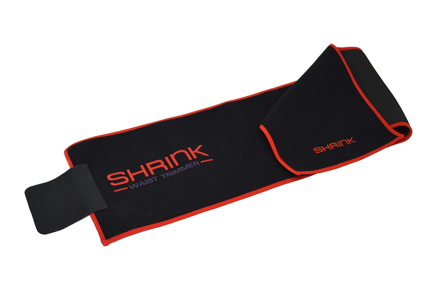 shrink Waist Trimmer - Sweat Band Waist Trainer for Women and Men; Workout Equipment for Home Workout and Gym Exercise; Waist Wrap Hourglass Body Shaper Black