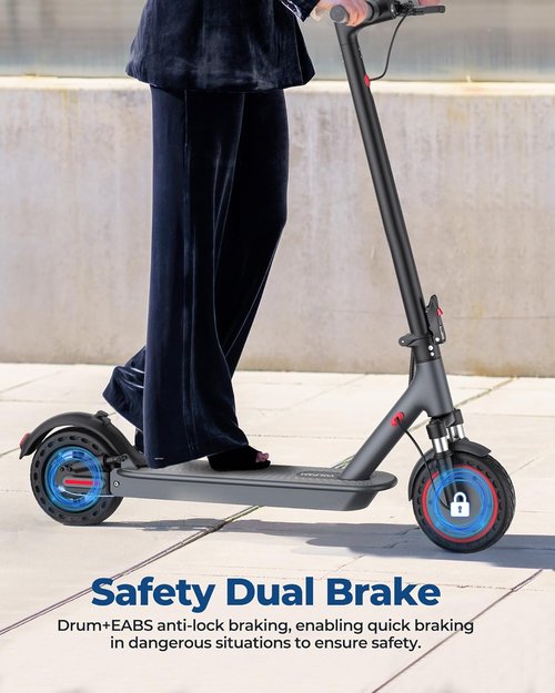 Electric Scooter - 350W/500W Motor, 19/22 MPH Speed, 8.5/10 Inch Tires | Folding E-Scooter with 23/31/16 Mile Range