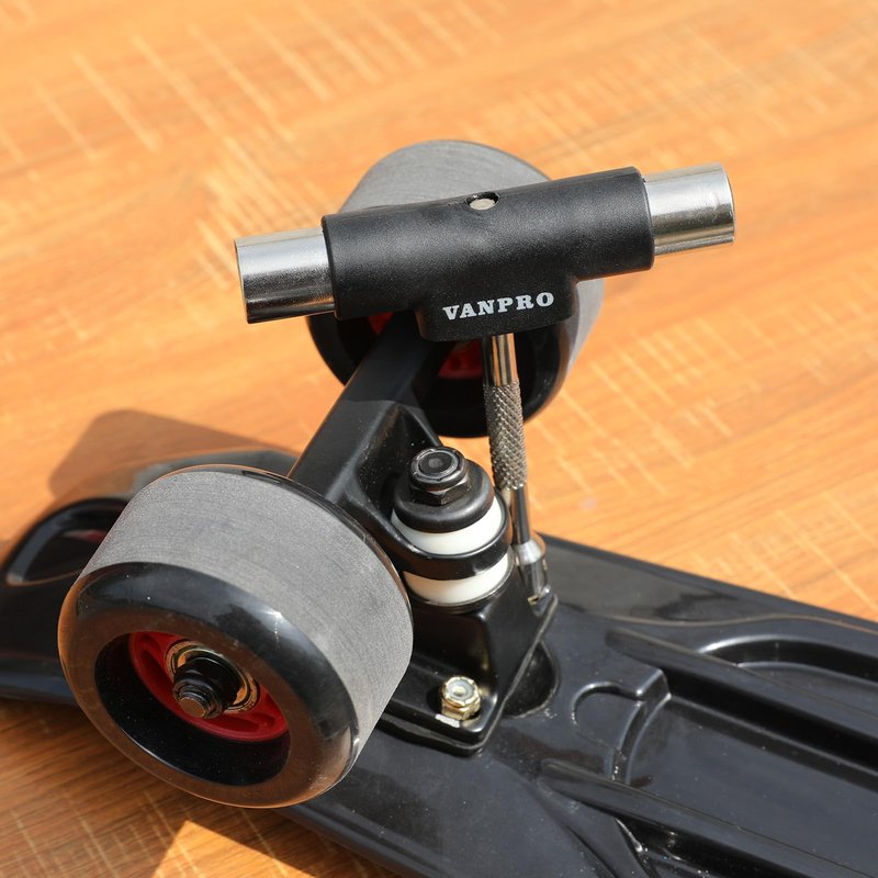 vanpro Skateboard Tools Skate Tool All in oneUsed for Installation and Maintenance of Various Skateboards and Roller Skates，etc. (fold Portable)