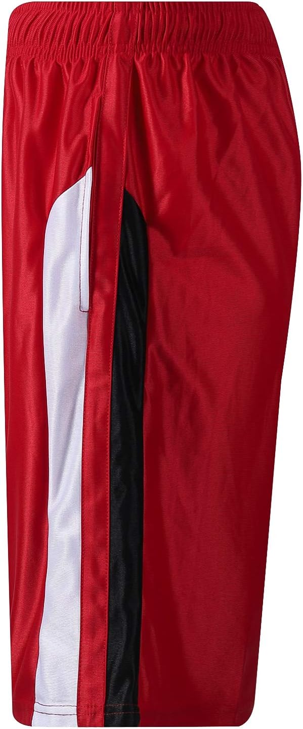Abovewater Men's Basketball Shorts - Deep Pockets & Drawstring for Running and Gym Training