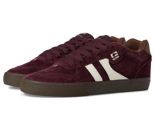 Globe Men's Encore-2 Skate Shoe, Eggplant/Dark Gum, 7
