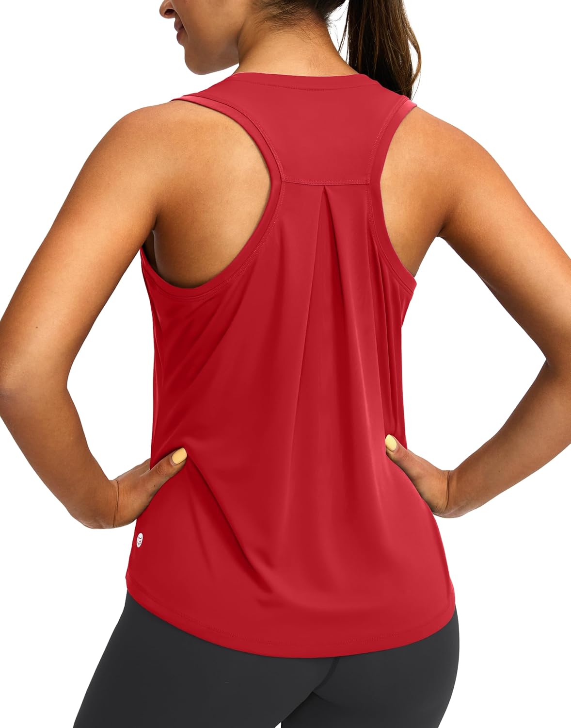 Skiennix Women's Athletic Tank Tops - Racerback Sleeveless Yoga & Gym Shirts | Loose Fit, Comfortable Design