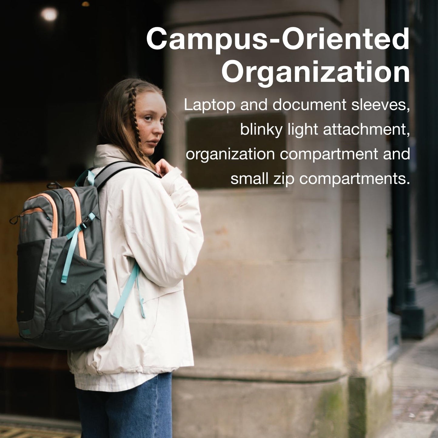 Osprey Flare Commuter Laptop Backpack, Night Shift Blue