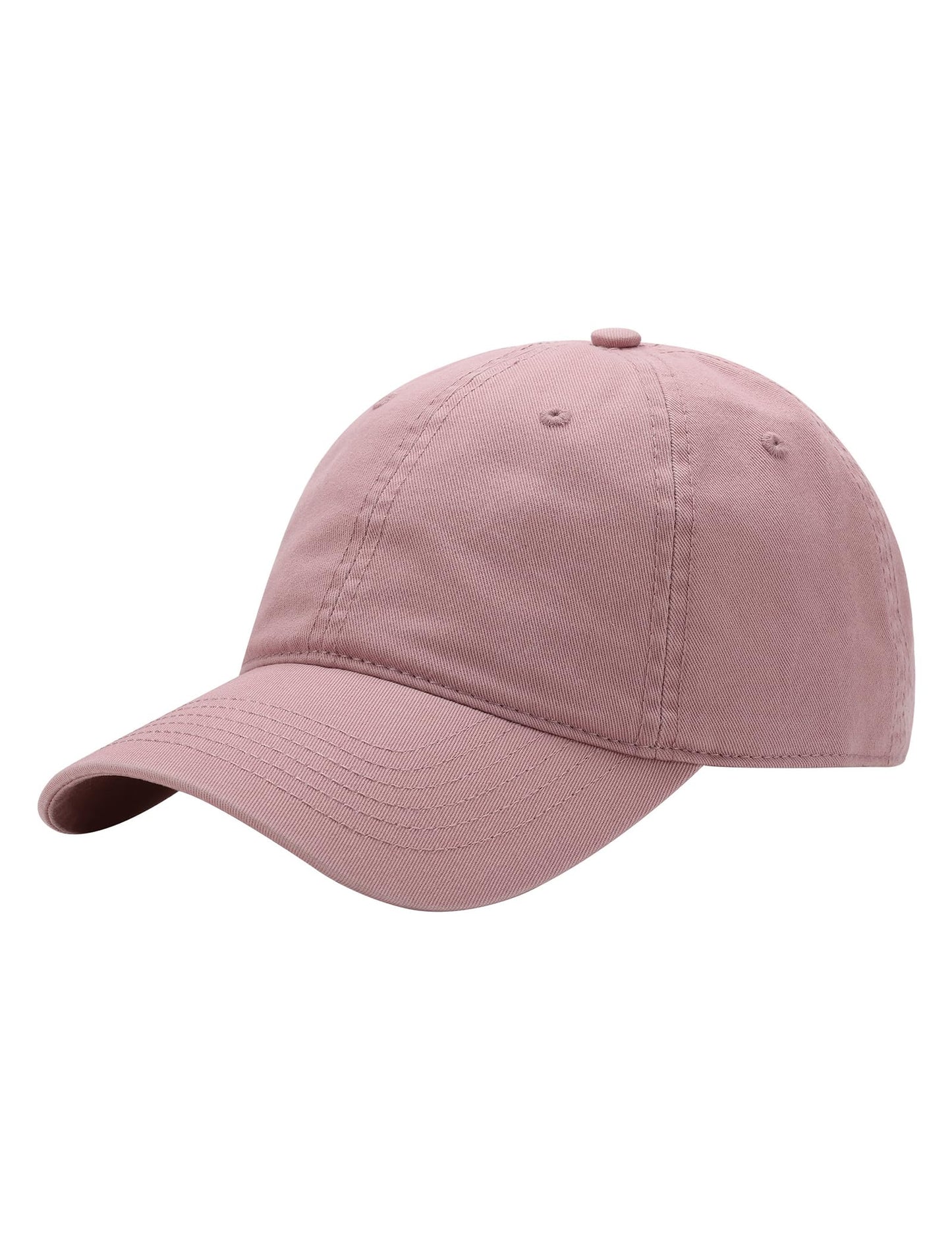 Mommy Jennie Unisex Vintage Washed Distressed Baseball-Cap Twill Adjustable Dad-Hat,Rose Pink