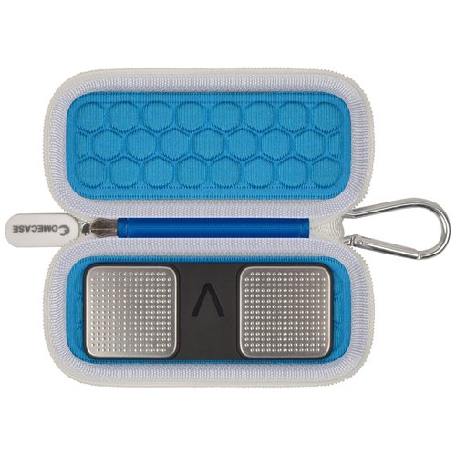 Case Compatible with KardiaMobile 6-Lead/for 1-Lead/for KardiaMobile 6L Max Personal EKG Monitor, Heart Rate Moitor Storage Holder -Blue