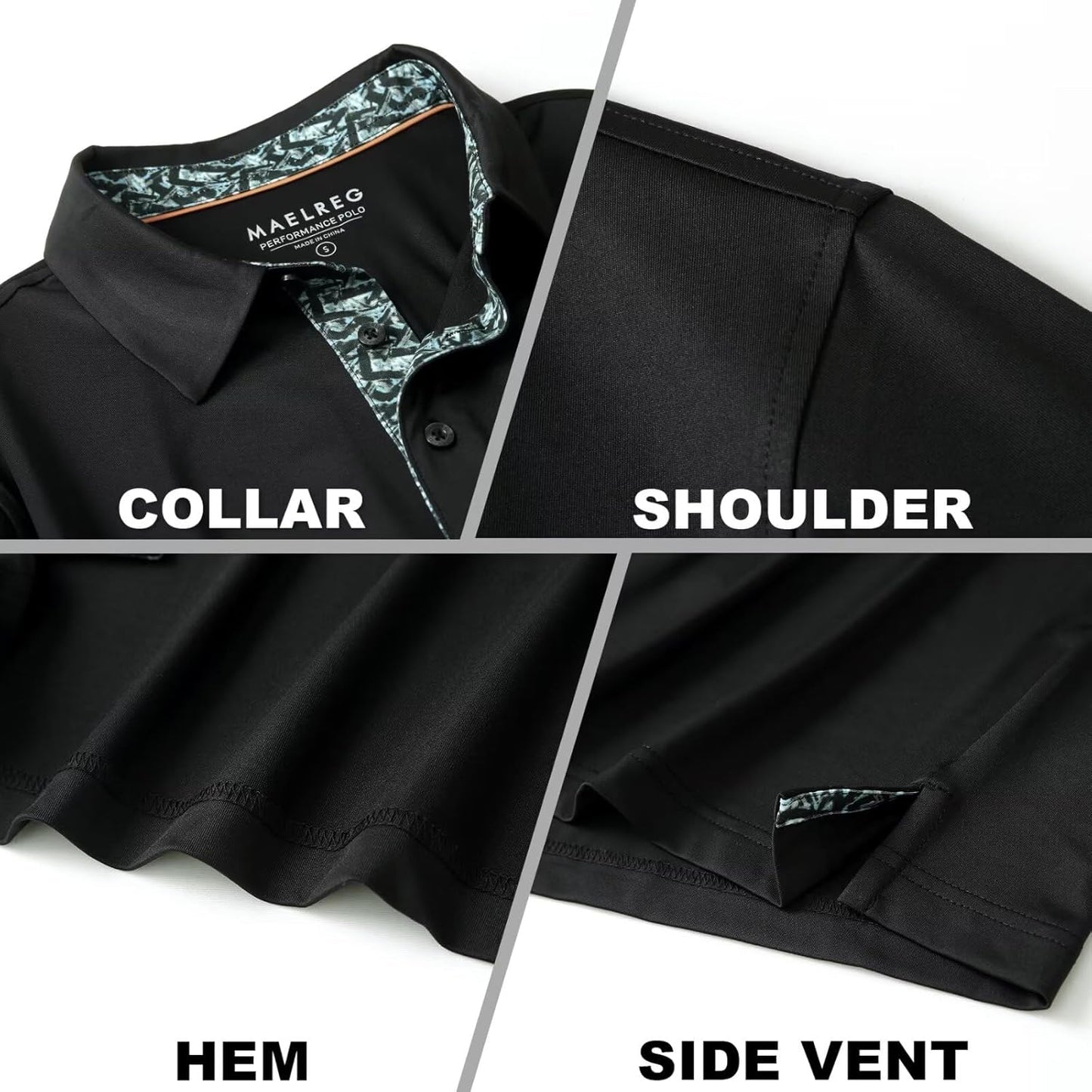 Skiennix Men's Polo Shirts - Stylish Dry Fit Performance | Short & Long Sleeve Options Available