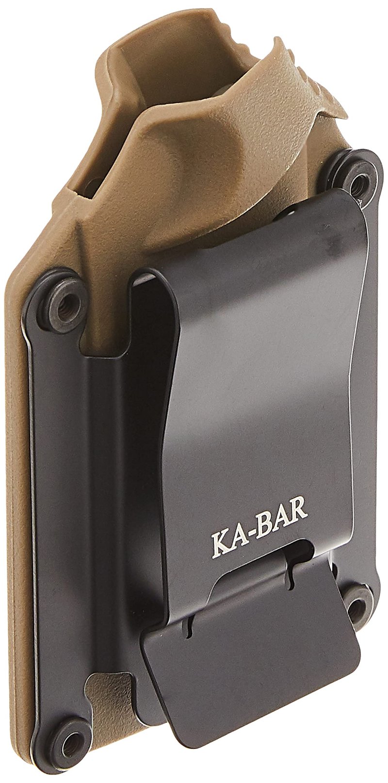 KA-BAR TDI Law Enforcement Fixed Blade Knife 2.3" Fully Serrated Drop Point AUS-8 Matte Blade Zytel Handle Coyote