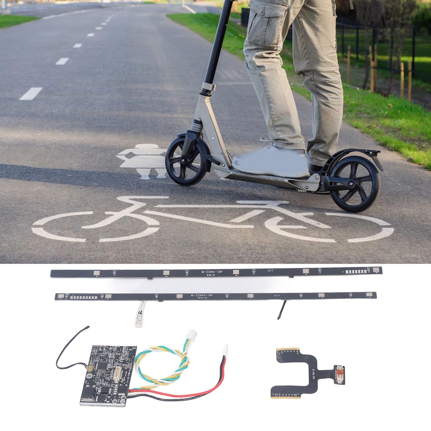 Srliya Controller Battery Dashboard, Lithium Battery Board ABS Circuit Board Compatible for Xiaomi M365 Electric Scooter