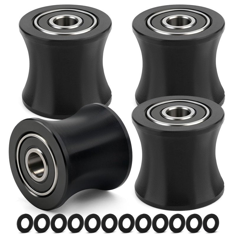 YIBEICO Upgraded Replacement Rollers Wheels for Total Gym DLX DLX II III ADV DLX Pilates Pilates Pro 2500 3000 4000 570, Fitness Exercise Equipment Wheels for Bayou Total Trainer Aero Pilates Reformer