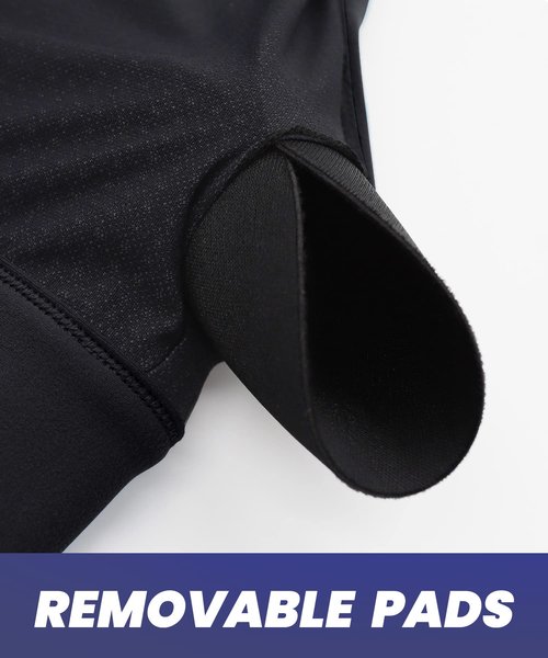 IUGA Sports Bras for Women High Support Large Bust High Impact Womens Sports Bras Strappy Padded Sports Bra Black