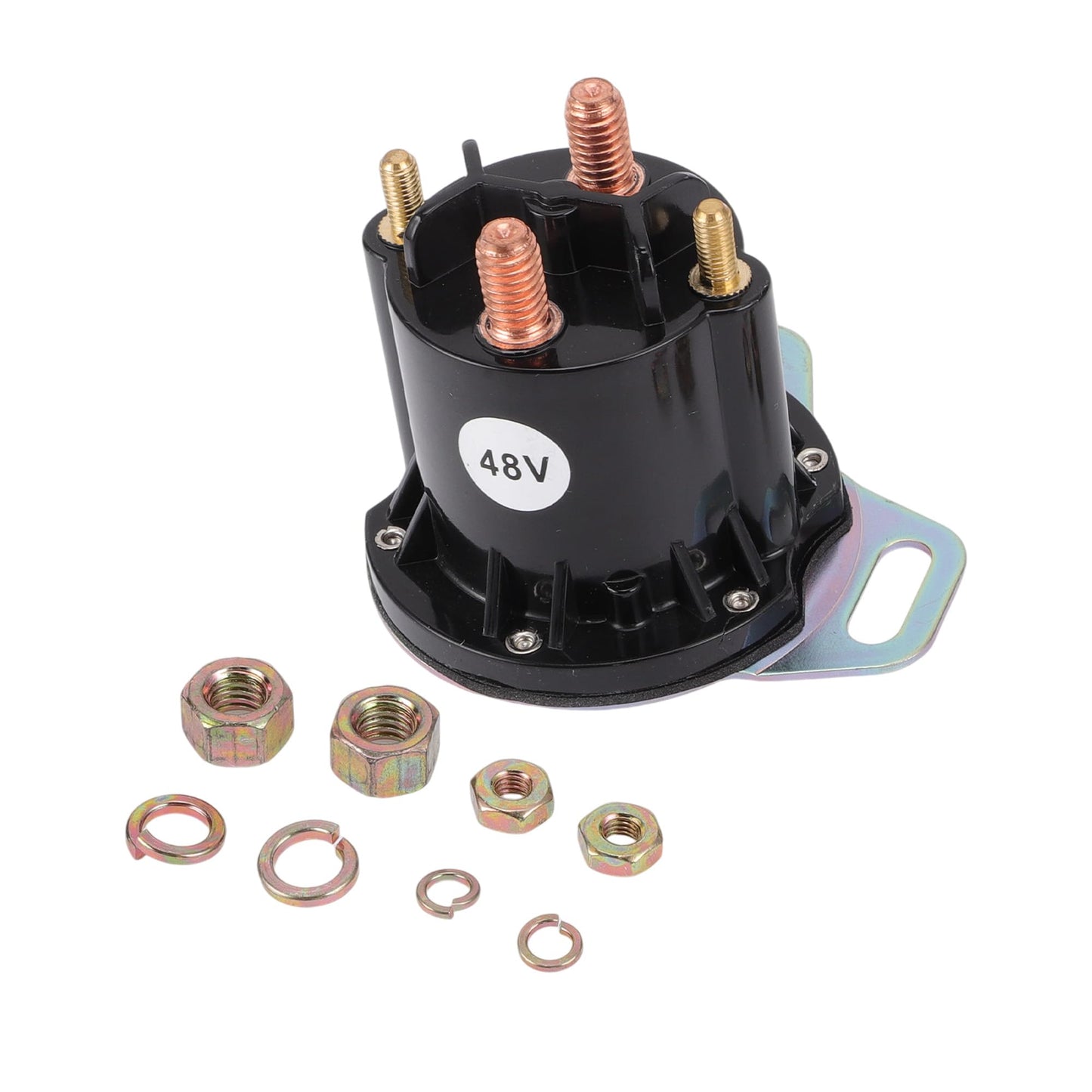 VekAuto Golf Cart Solenoid Relay for EZGO RXV Electric 2008-up 48V 150A 4 Terminal Relay