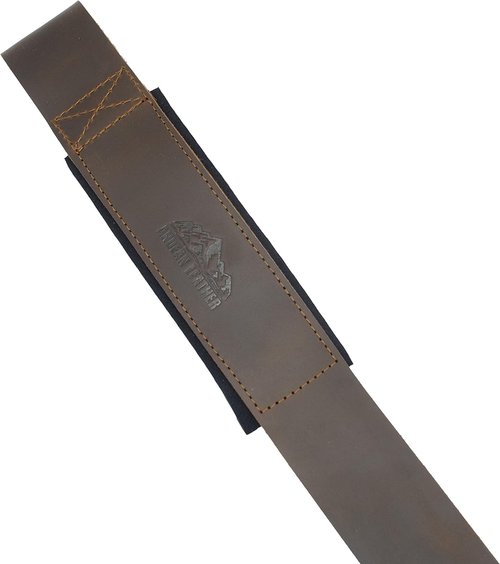 Andean Leather Weightlifting Straps - Padded Neoprene & Full Grain Leather for Strength Training