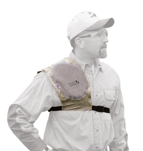 Caldwell Super Mag Plus Recoil Shield with Adjustable Fit, Padding for Shotgun, Rifle Recoil Reduction, Shooting and Hunting, Tan