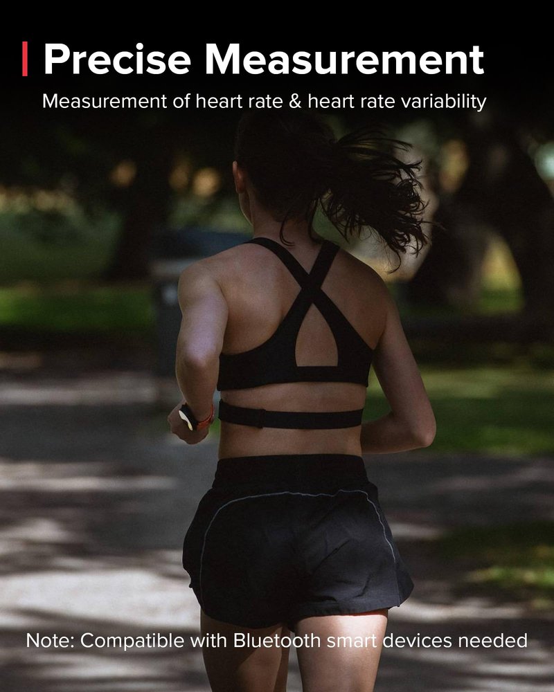 SUUNTO Smart Heart Rate Belt: Superior Tracking of Heart Rate, Comfortable fit