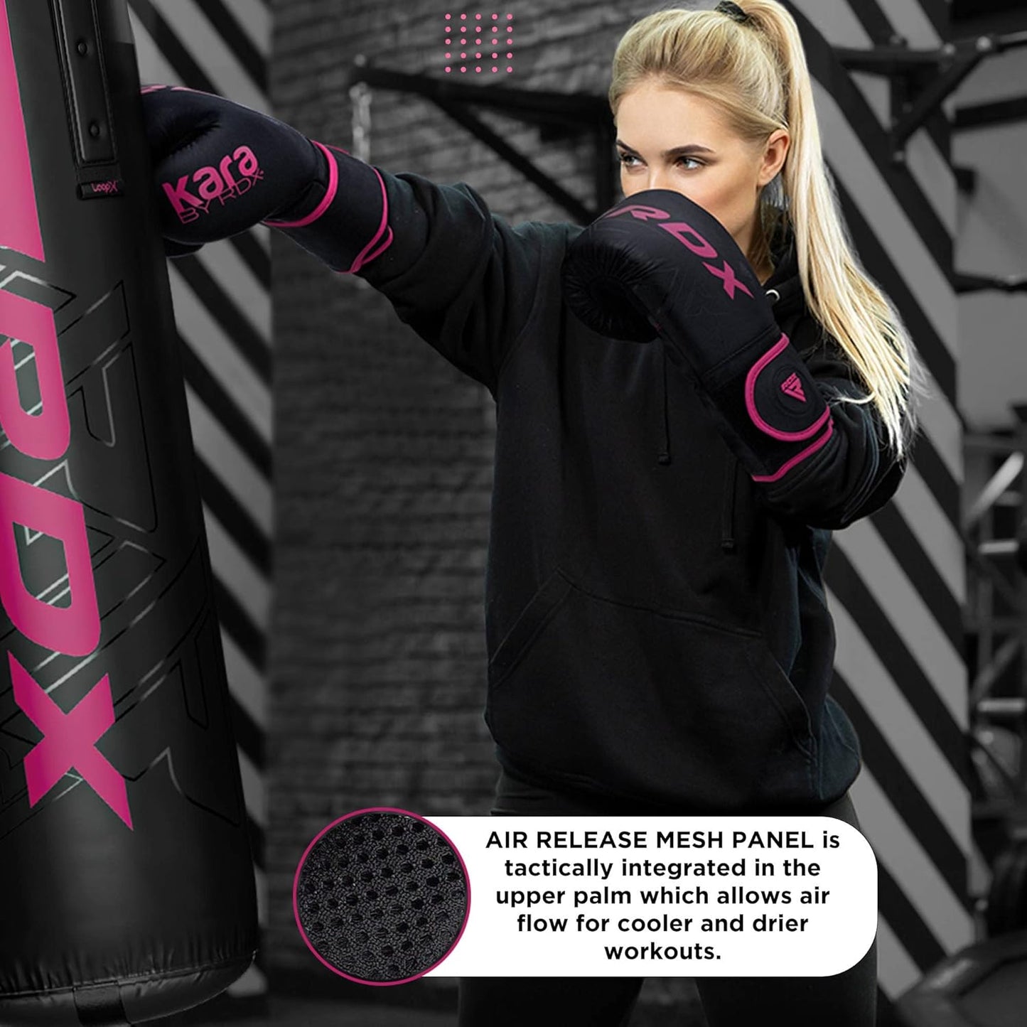 RDX Boxing Gloves - Pro Training Sparring Gear | Maya Hide Leather, Ventilated Palm, 8-18 Oz Options