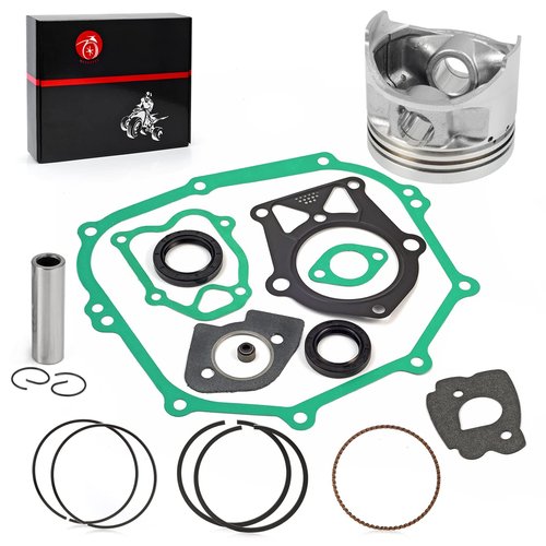 285cc Engine 4 Stroke Top End Piston & Ring and Gasket Seal Kit Standard Bore Compatible with Yamaha Golf Cart G2 G5 G8 G9 1985-1995 G11 1993 1994 J38-11610-00 J38-11631-01