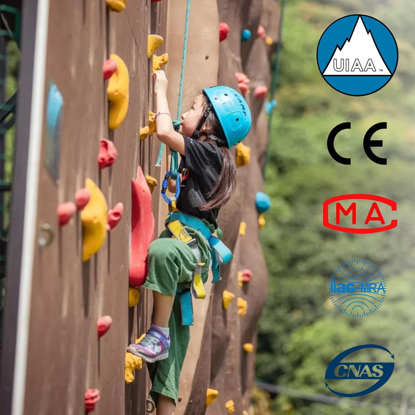 XINDA 22KN Auto Locking Carabiner Clip - Twist Lock Climbing Carabiner CE UIAA Certified, Heavy Duty Carabiners for Climbing,Rappelling,Hammock,Hiking,Camping (2 pcs Red)
