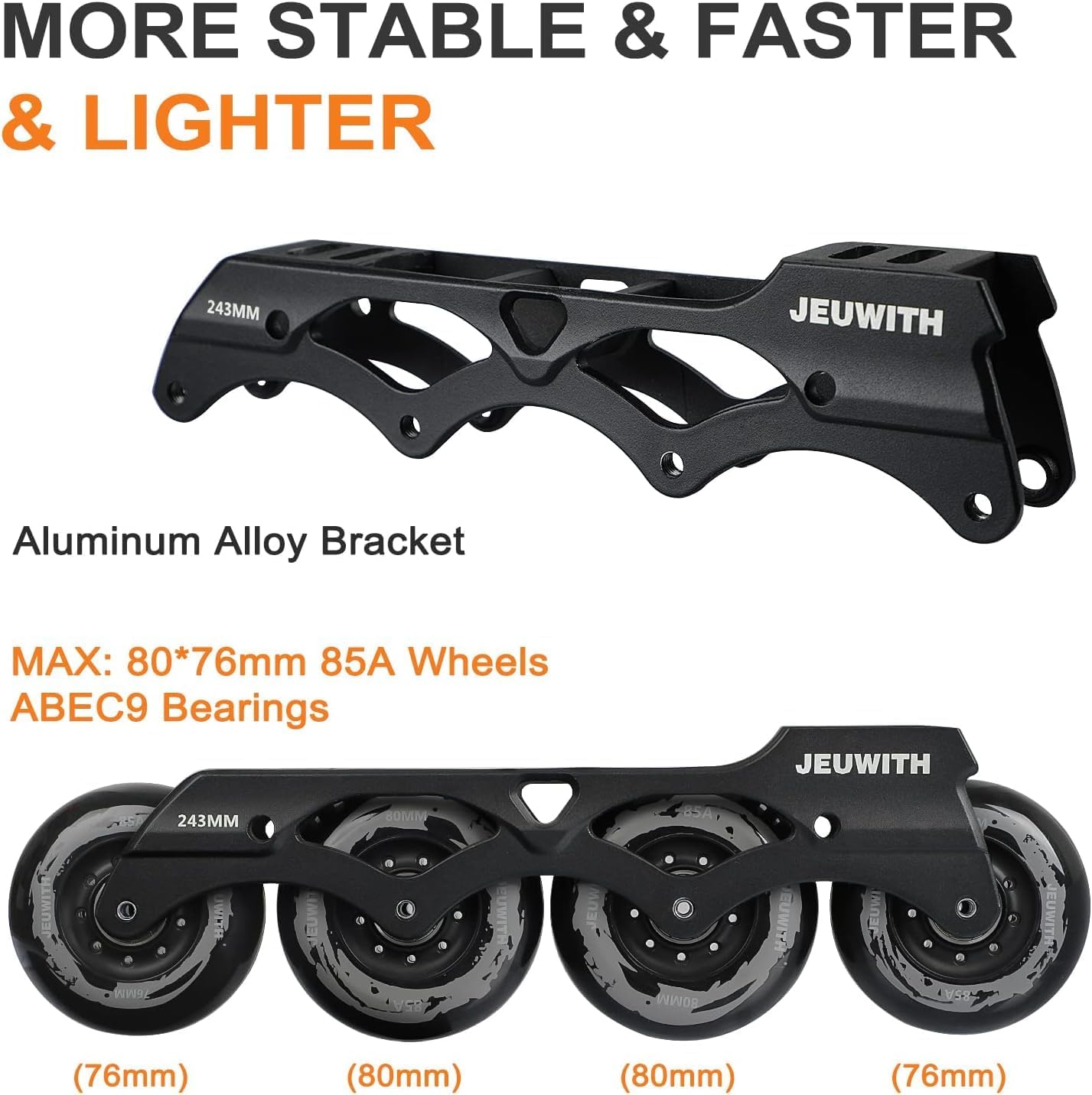 Skiennix Inline Skates - Professional Fitness Roller Blades for Men & Women | Outdoor Street Use