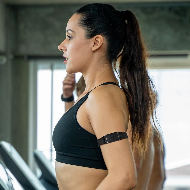 HQzon Bicep Band Compatible with Amazfit Helio, 41cm Long Breathable Nylon Arm/Ankle Strap for Amazfit Bip 6/Bip 5/Gtr 4/Gtr 3/Gtr 2/47mm/Balance