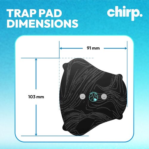 Chirp Halo Pads - Targeted Pain Relief & Deep Tissue Support for Back, Shoulders, Hips