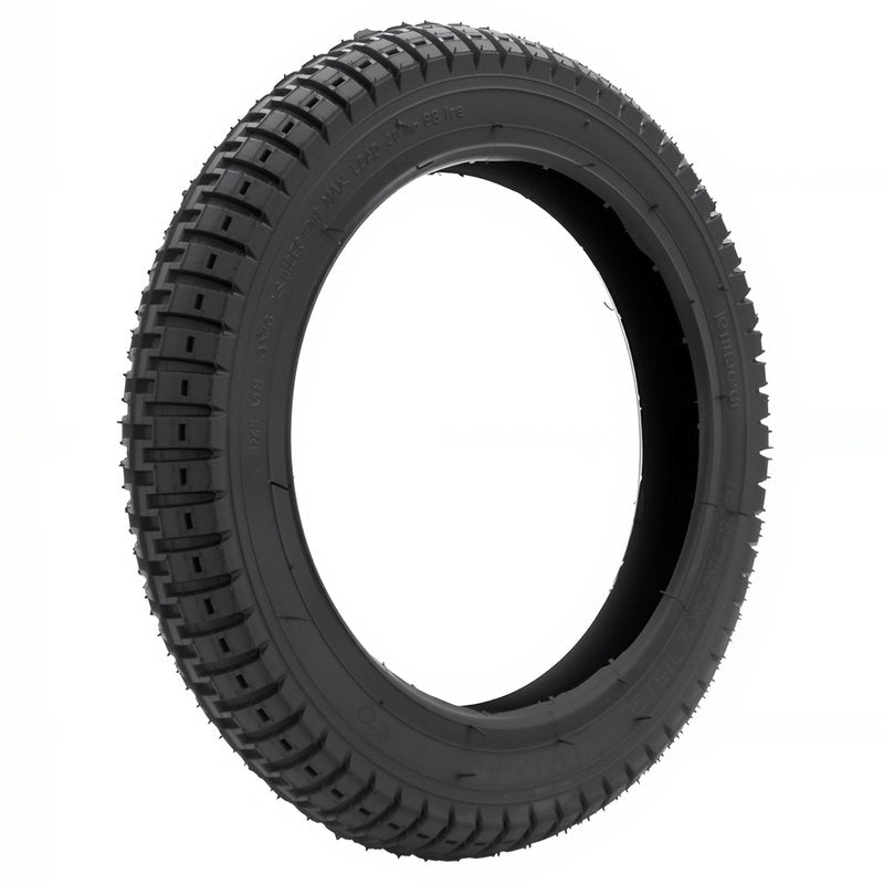 GLDYTIMES 12x2.125 (57-203) Knobby Tread Tire Fits Diggler Dirt Doggy Kick Scooters, Bikes, Strollers,Electric or Kick Scooter,Replaces 12-1/2" x2-1/4" (62-203) Tires