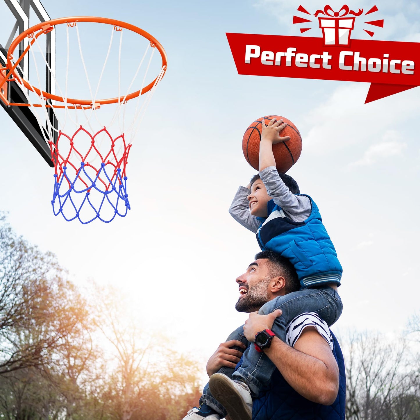 Yohood Basketball Hoop Outdoor 10FT with Shatterproof 40 Inch Backboard, Portable Basketball Hoop Goal System for Kids/Youth/Adults in Backyard/Driveway/Indoor