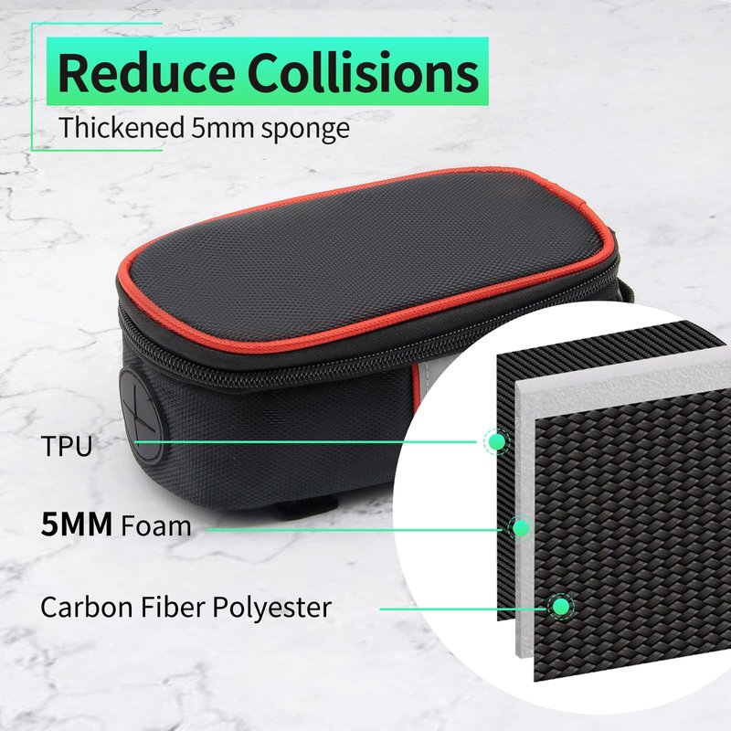 MUSELK Ebike Controller Bag，E Bike Lithium Batter Bag Box Case Kit for Electric Bicycles Mountain Bikes Electric Motor Kit (small bag)