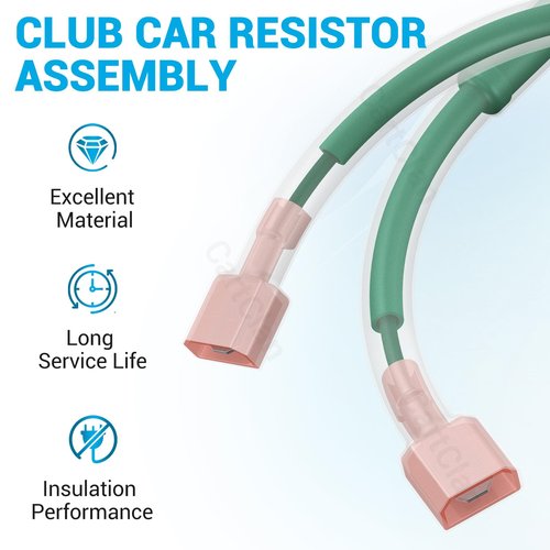 CartClan Club Car Resistor Assembly with Connectors for 2004-2008 Precedent Electric Golf Cart 102522701