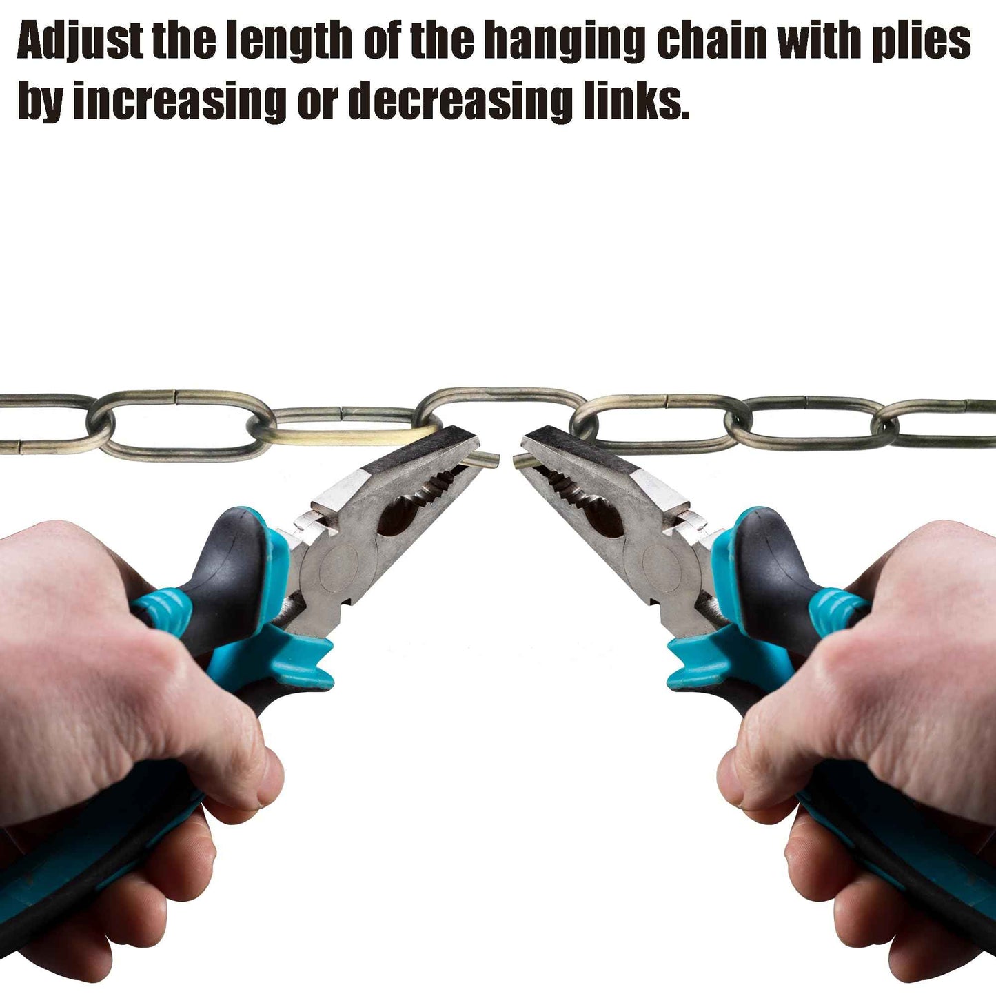 MAYOMAJO 5-5/16 Inch Light Canopy Kit with 6 Feet Hanging Chain, Heavy Duty, Replacement Cover Plate for Chandelier, Pendant Light, Swag Light, Ceiling Fan, Flower Basket or DIY Projects (Bronze)