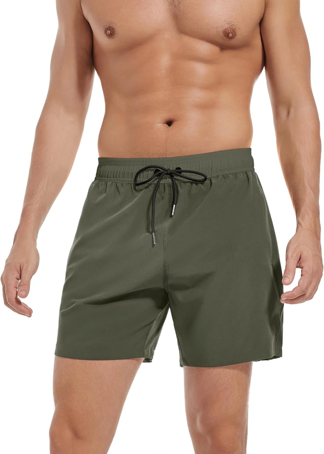 Skiennix Men's 5-Inch Gym Shorts - Lightweight Quick-Dry Athletic Running & Hiking Shorts