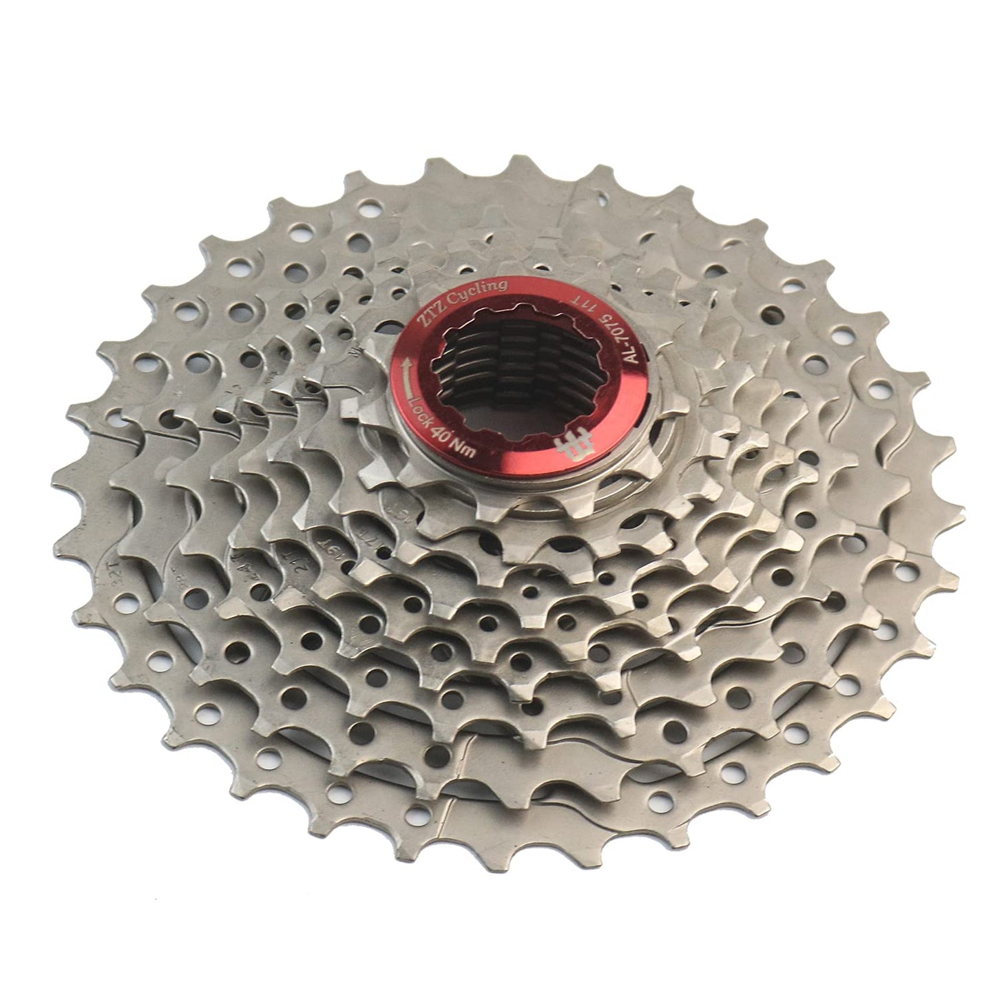 ZTZ 8/9/10/11 Speed Cassette, Ultralight Mountain Bike Cassettes Fit for Shimano/SRAM XC AM DH MTB BMX Chains Chainrings (10S-11-32T)