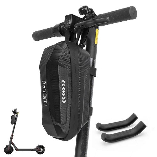 LUCK4U Scooter Bag Scooter Accessories Carry Charger Repair Tools and Cycling Equipment Large Capacity Handlebar Bag Universal for Electric Scooter/Bicycle/Motorcycle (3L)