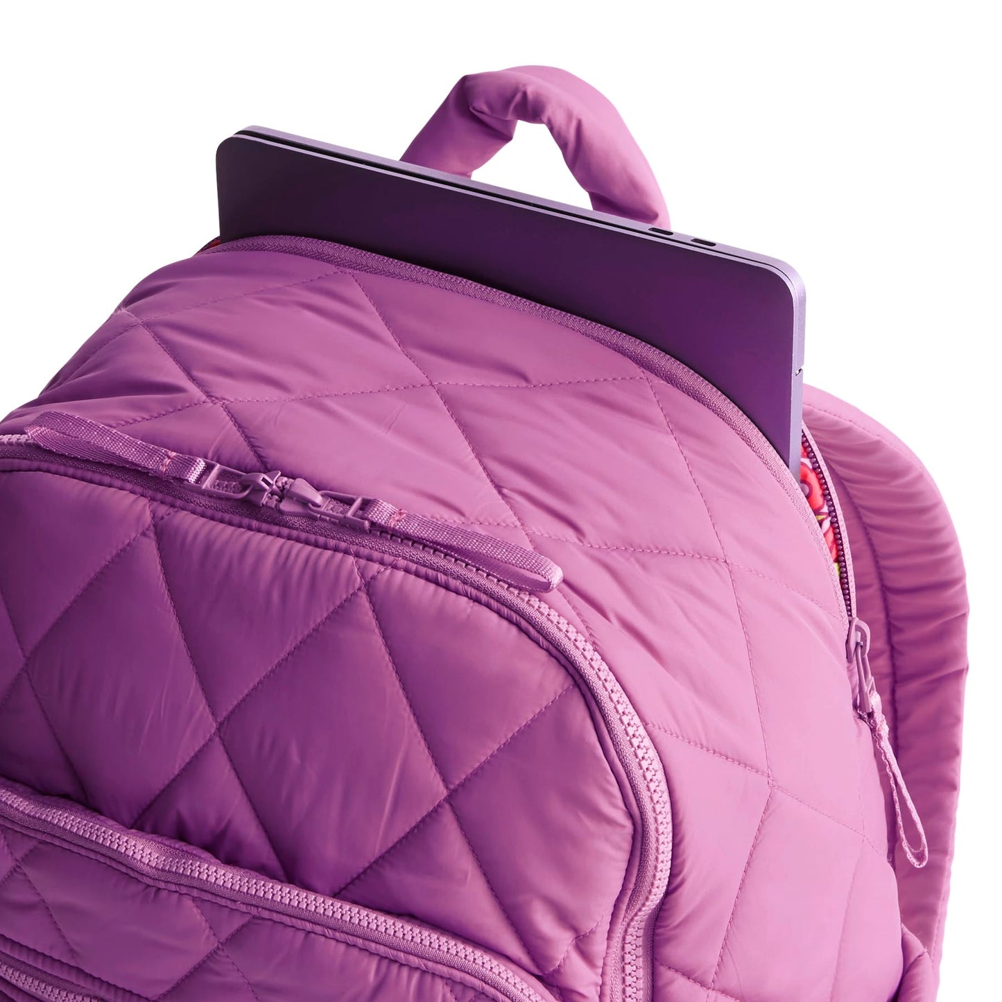 Vera Bradley Women's Featherweight Bancroft Backpack, Iris Orchid, One Size