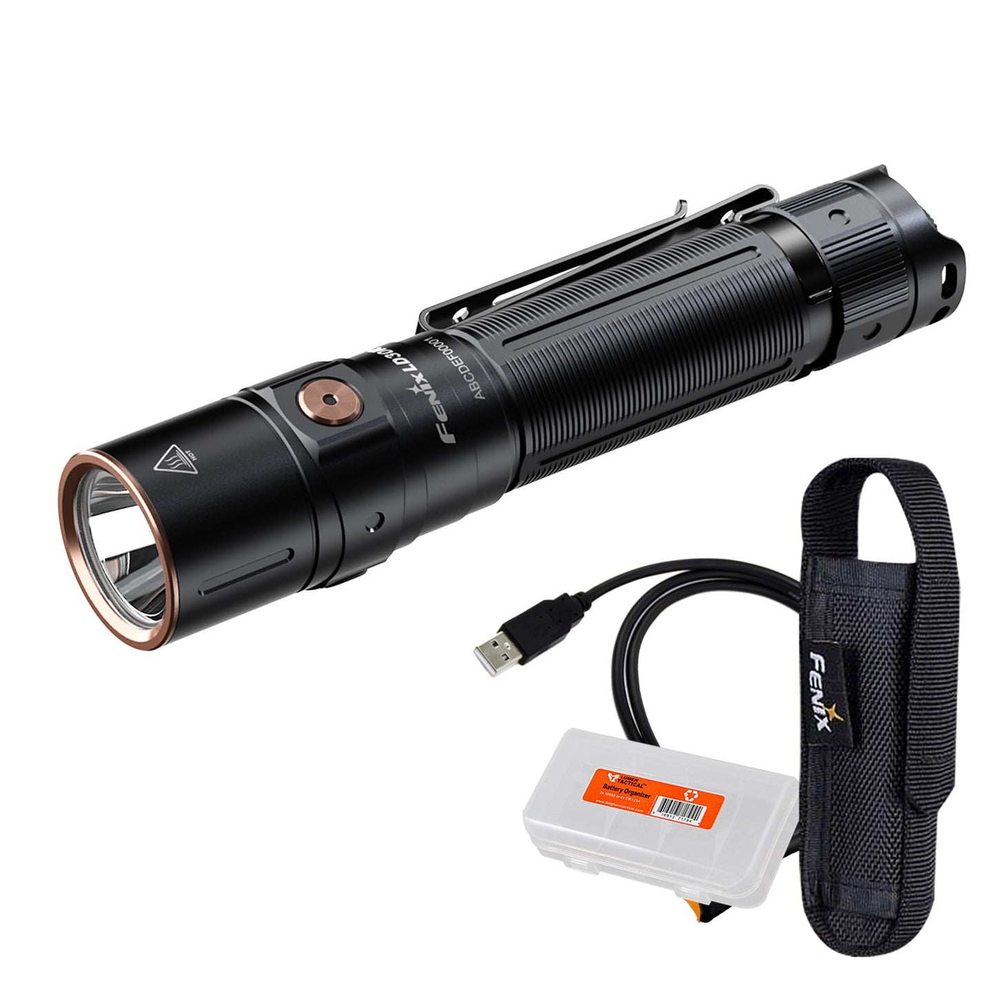 Fenix LD30R Rechargeable EDC Flashlight, 1700 Lumen