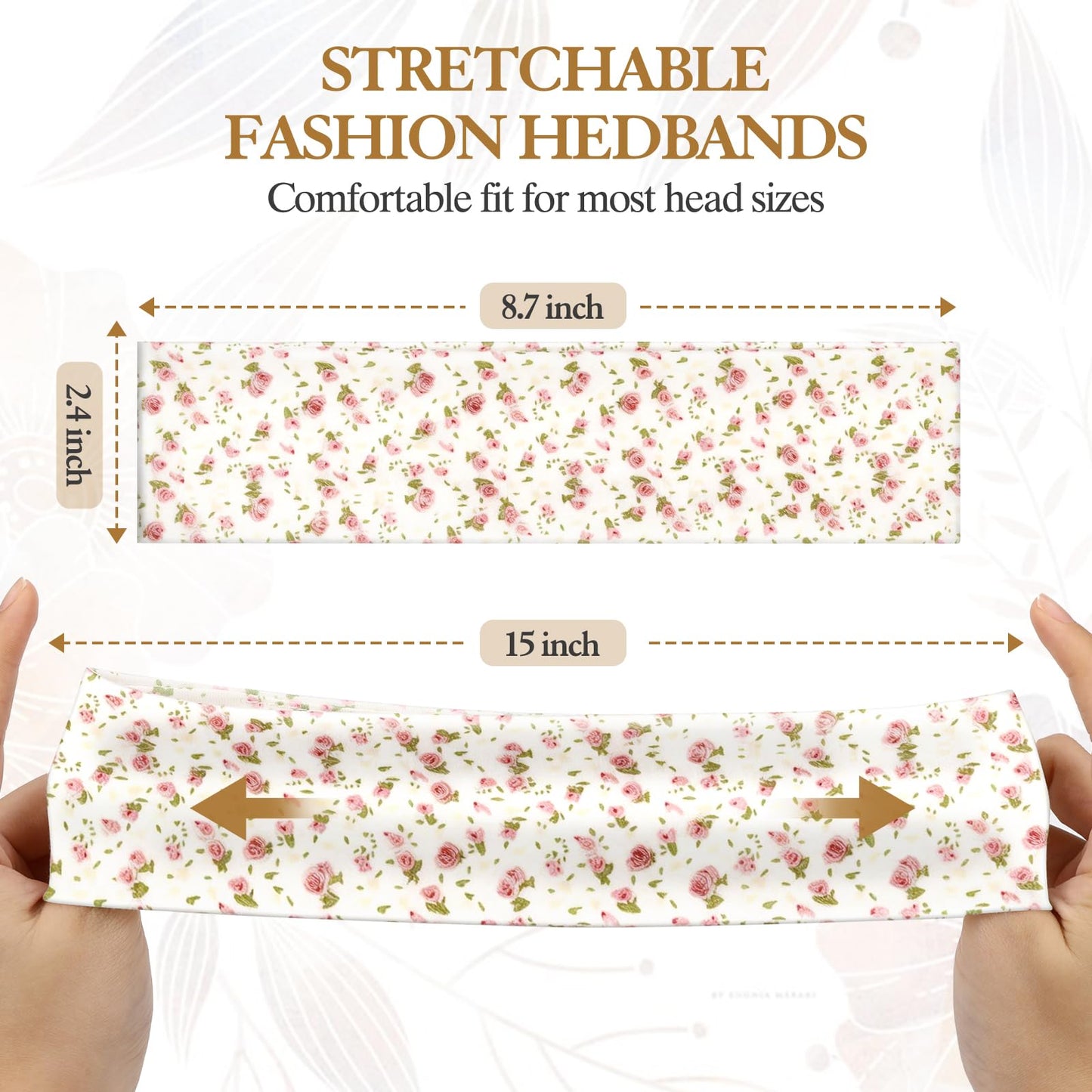 8cs Fashion Headbands for Women Gift for Women Stocking Stuffers Head Band