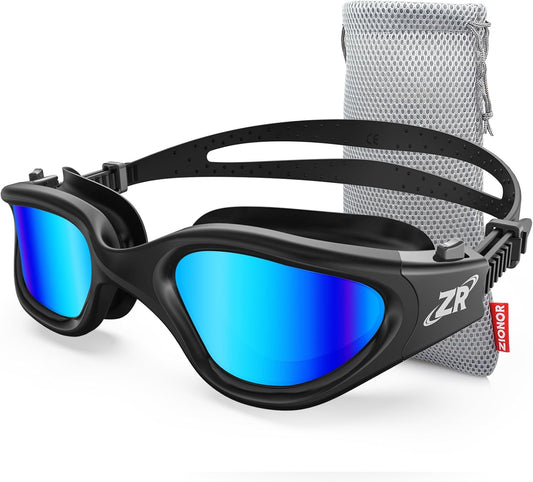 ZIONOR Swim Goggles - Upgraded G1 Polarized Anti-Fog Design for Men and Women | Comfortable Fit