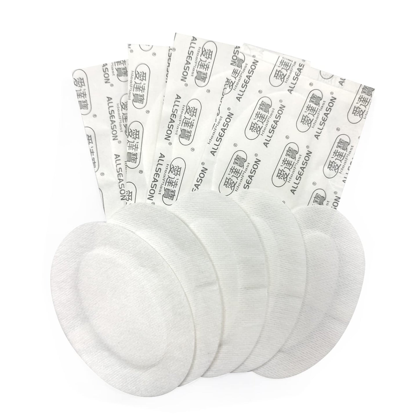 40pcs Non-Woven Eye Pads Patches Adhesive Bandages Wound Dressings for Adults