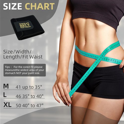 Lisacool Waist Trainer for Women - Adjustable Sweat Band for Effective Weight Loss | Comfortable Belly Wrap