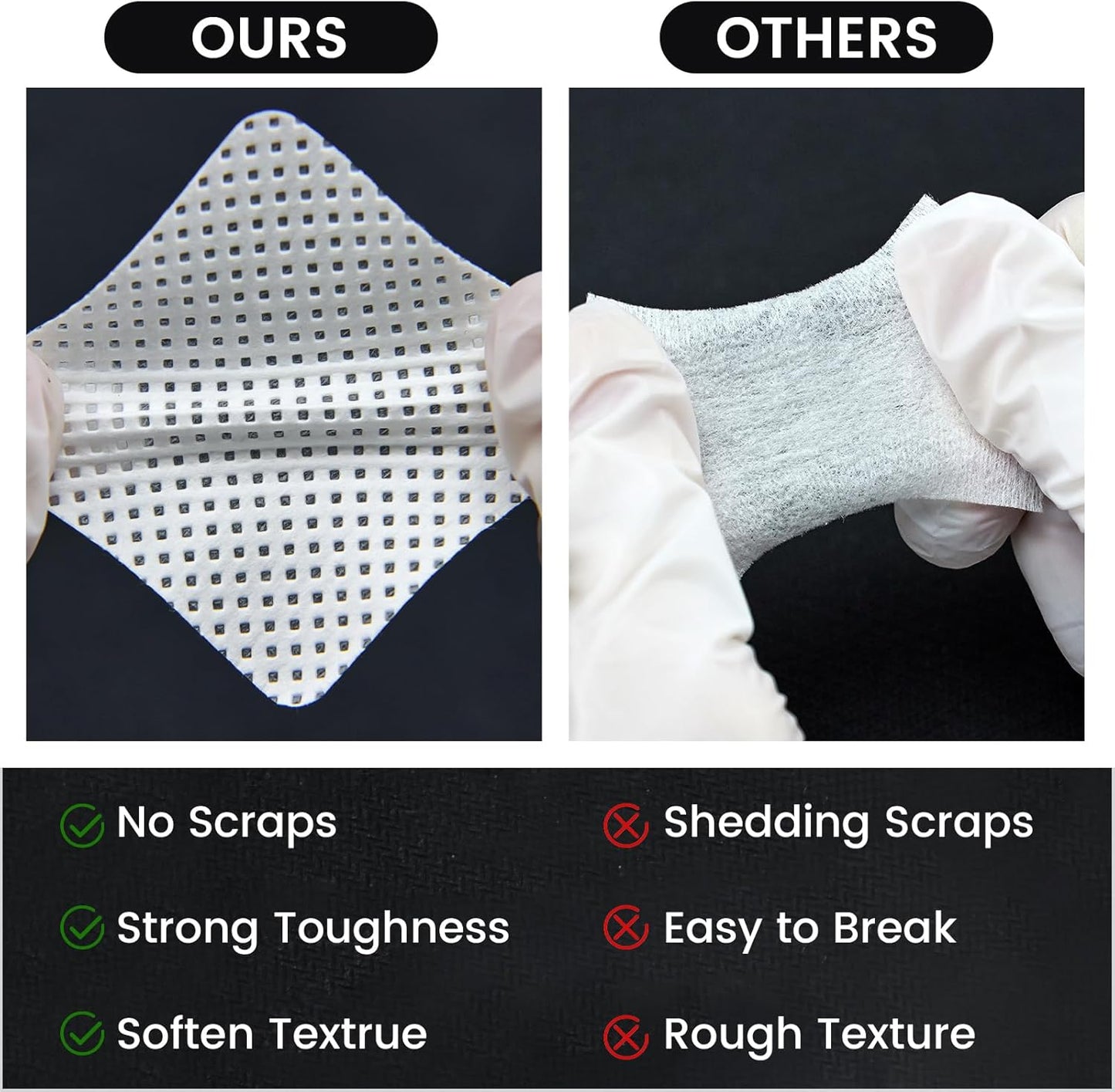 Skiennix Gun Cleaning Supplies - 500PCS Kit with 1000PCS Gun Patches for Effective Maintenance