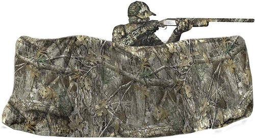 Allen Company Camo Netting for Hunting Blinds - 12ft x 56in | Realtree Edge & Mossy Oak Country