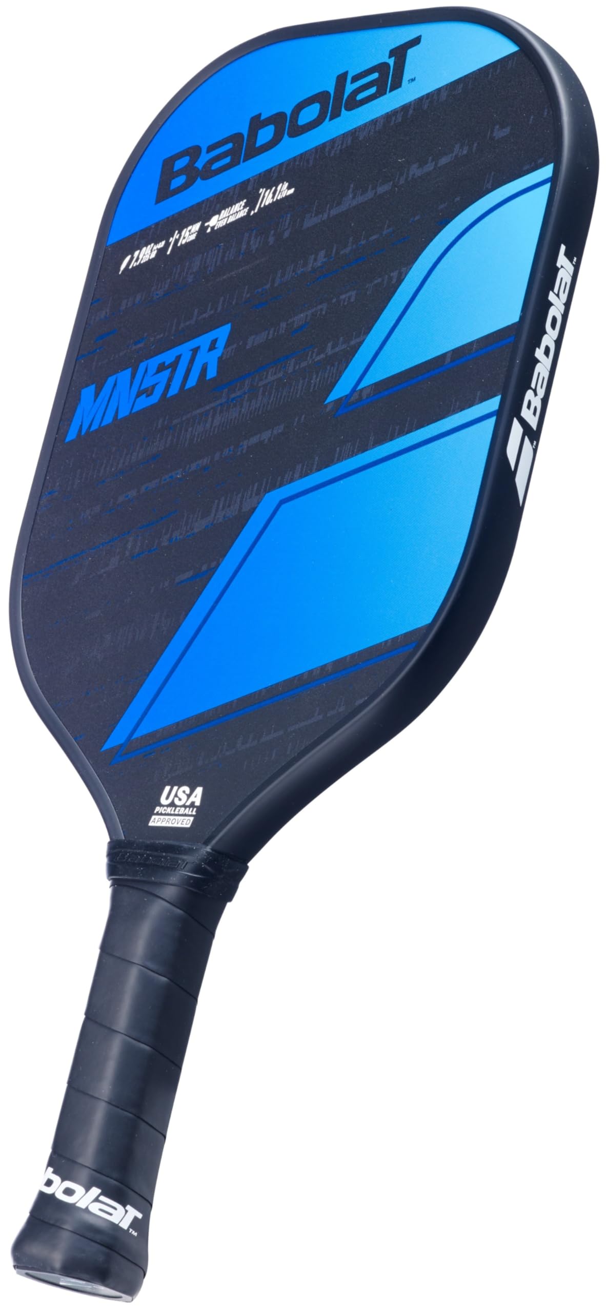 Babolat MNSTR Pickleball Paddle (Black/Blue)
