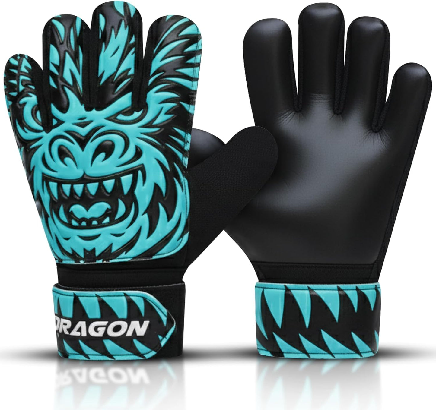 Skiennix Kids Soccer Goalie Gloves - Durable Youth Goalkeeper Gloves with Strong Grip & Comfortable Fit