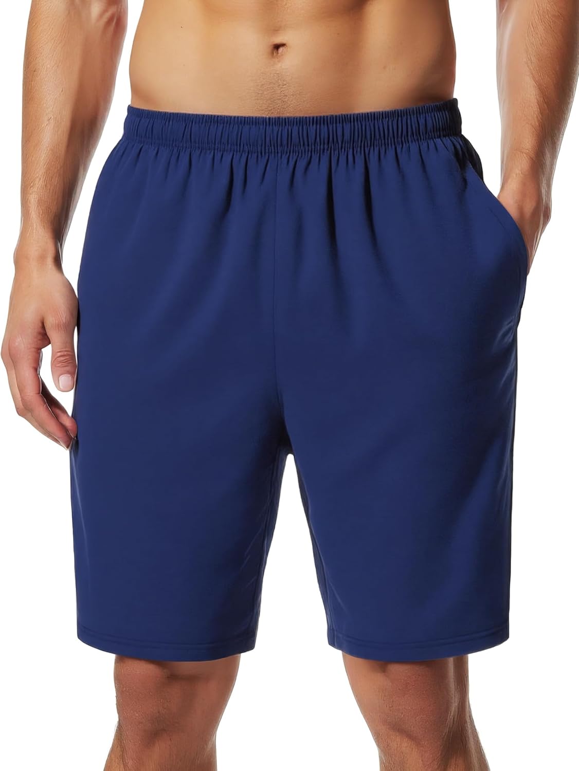 Skiennix Men's Athletic Shorts - 9'' Quick-Dry Lightweight Workout & Running Shorts with Pockets
