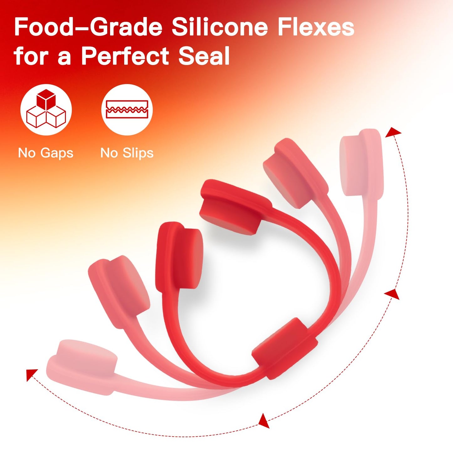 Air Fryer Magnets for Parchment Paper, Upgraded Powerful Magnetic Silicone Buckle for Holding Down Parchment Paper Liners, Lock Disposable Liners Safely and Prevent Paper to Burn