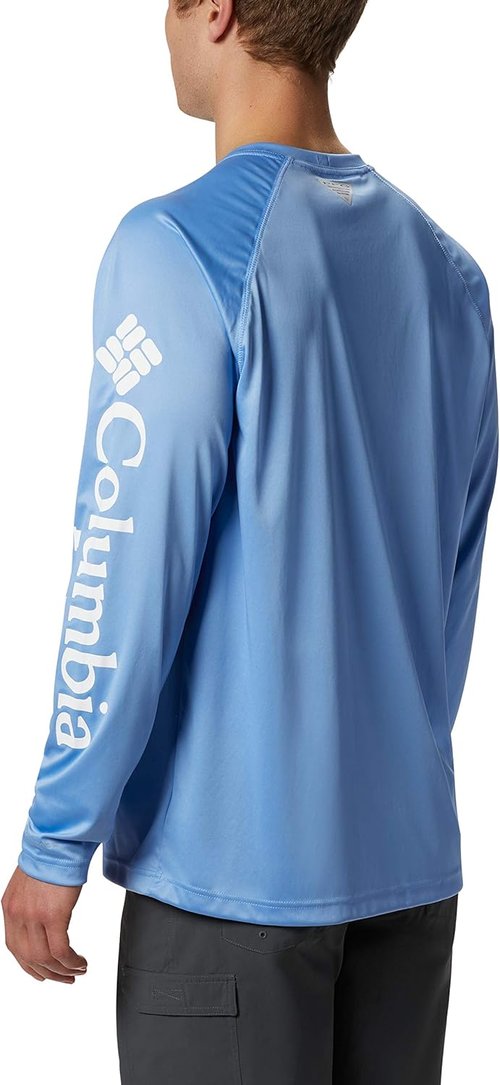 Columbia Men's PFG Terminal Tackle Long Sleeve Fishing Shirt - Lightweight & Quick-Dry Fabric