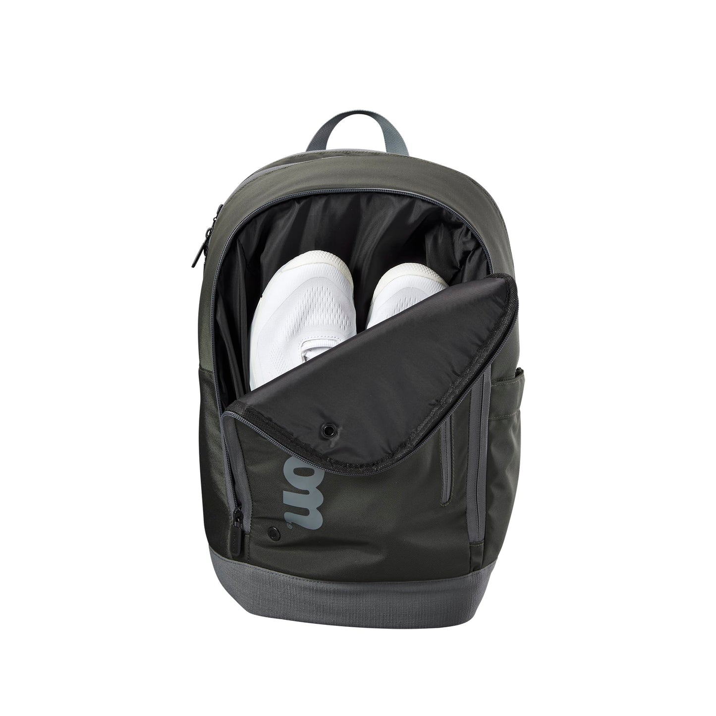 Wilson Tour Tennis Backpack - Dark Green, Holds up to 2 Rackets