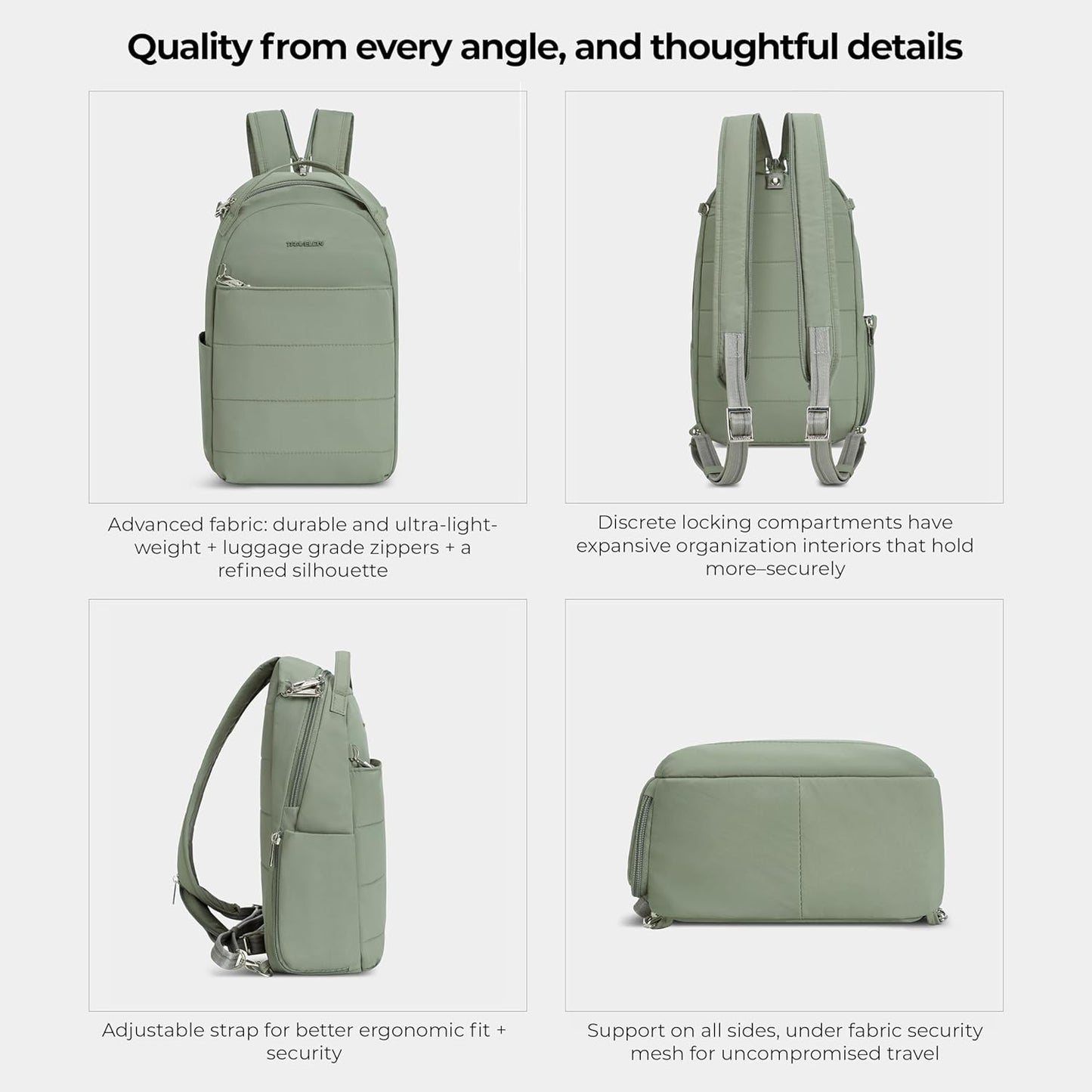 Travelon Anti-Theft Backpack Sling - Versatile & Secure Design for Travel | Stylish & Functional