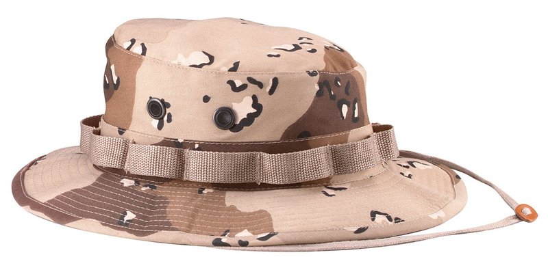 Rothco Boonie Hat - Ultimate Sun Defense for Outdoor Adventures – 6-Color Desert Camo – 7 1/2